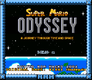 Screenshot Thumbnail / Media File 1 for Super Mario World (USA) [Hack by BMF54123 v0.20] (~Super Mario Odyssey - A Journey Through Time and Space)
